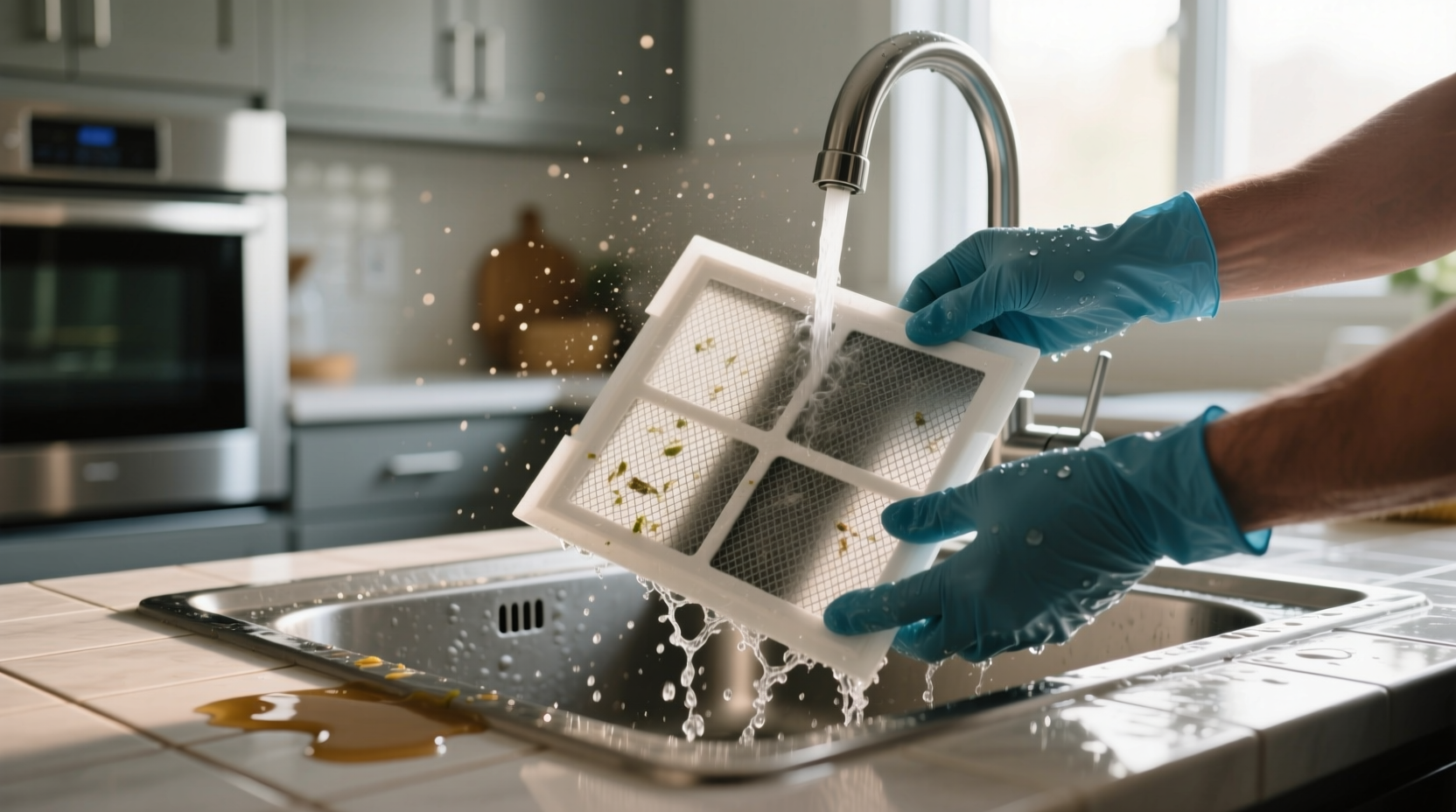 how to clean air filter