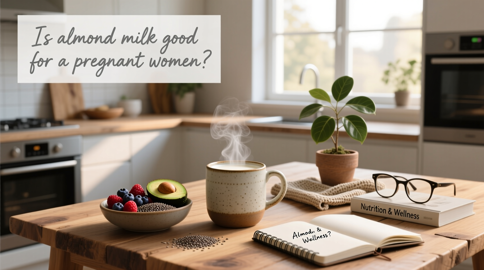 High protein almond milk, Is almond milk good for a pregnant woman?