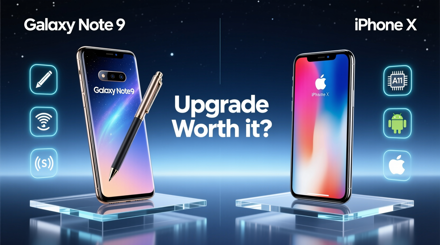 galaxy note 9 vs iphone x was upgrading worth it