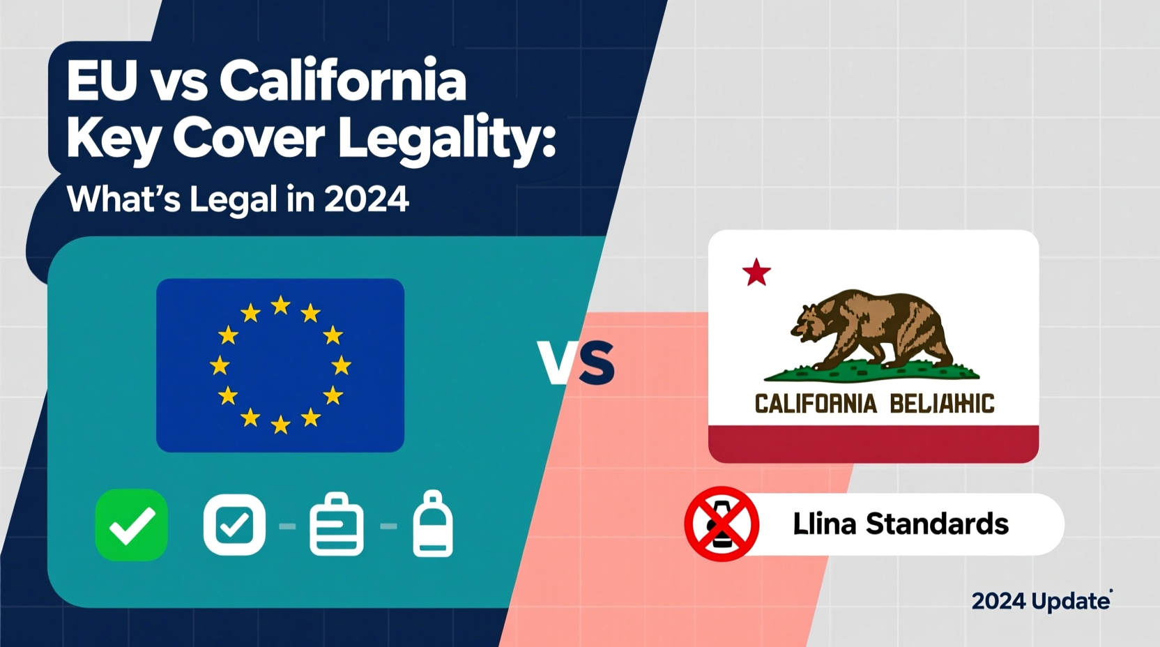 EU vs California Key Cover Legality: What's Legal in 2024