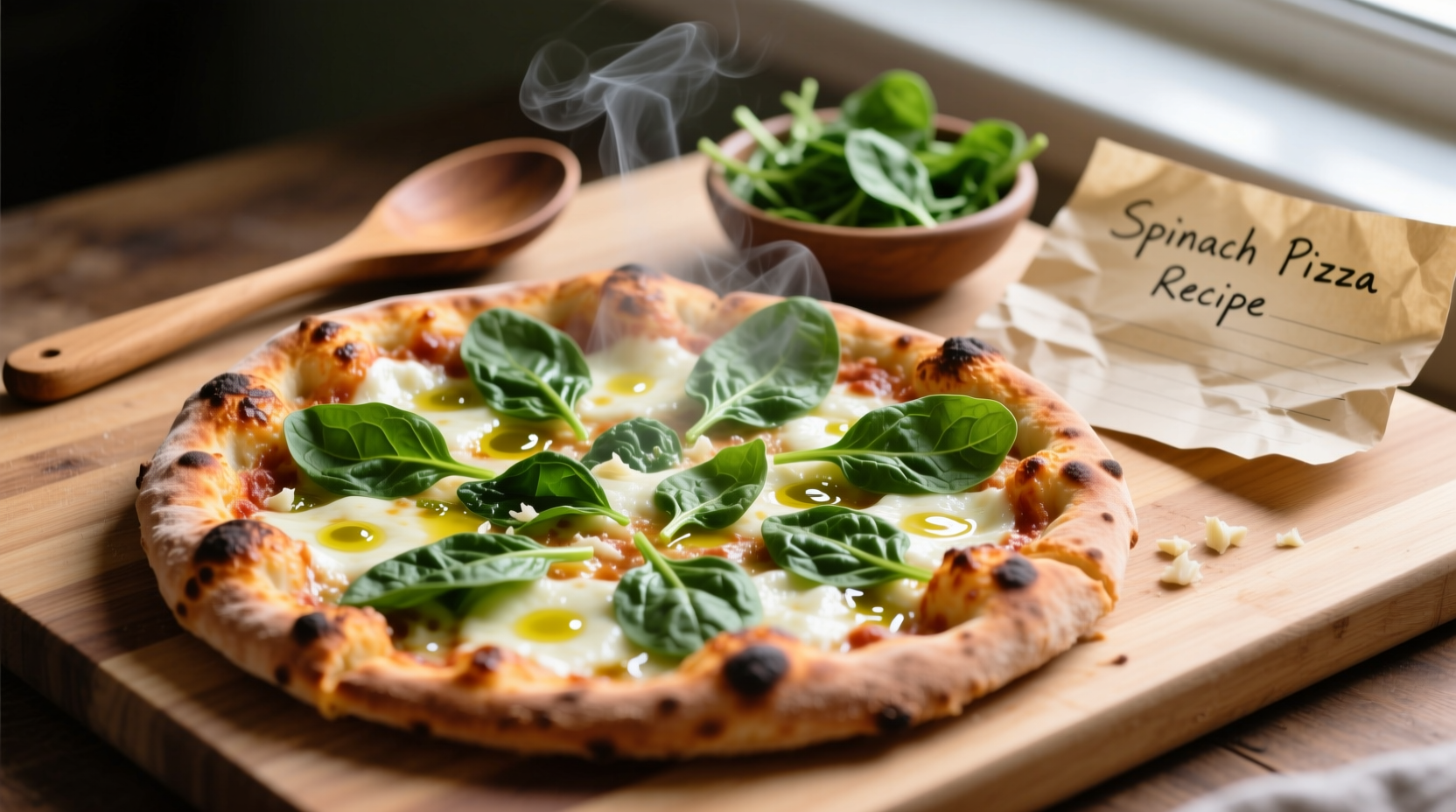 Perfect Spinach Pizza Recipe: Crisp, Cheesy & Flavorful