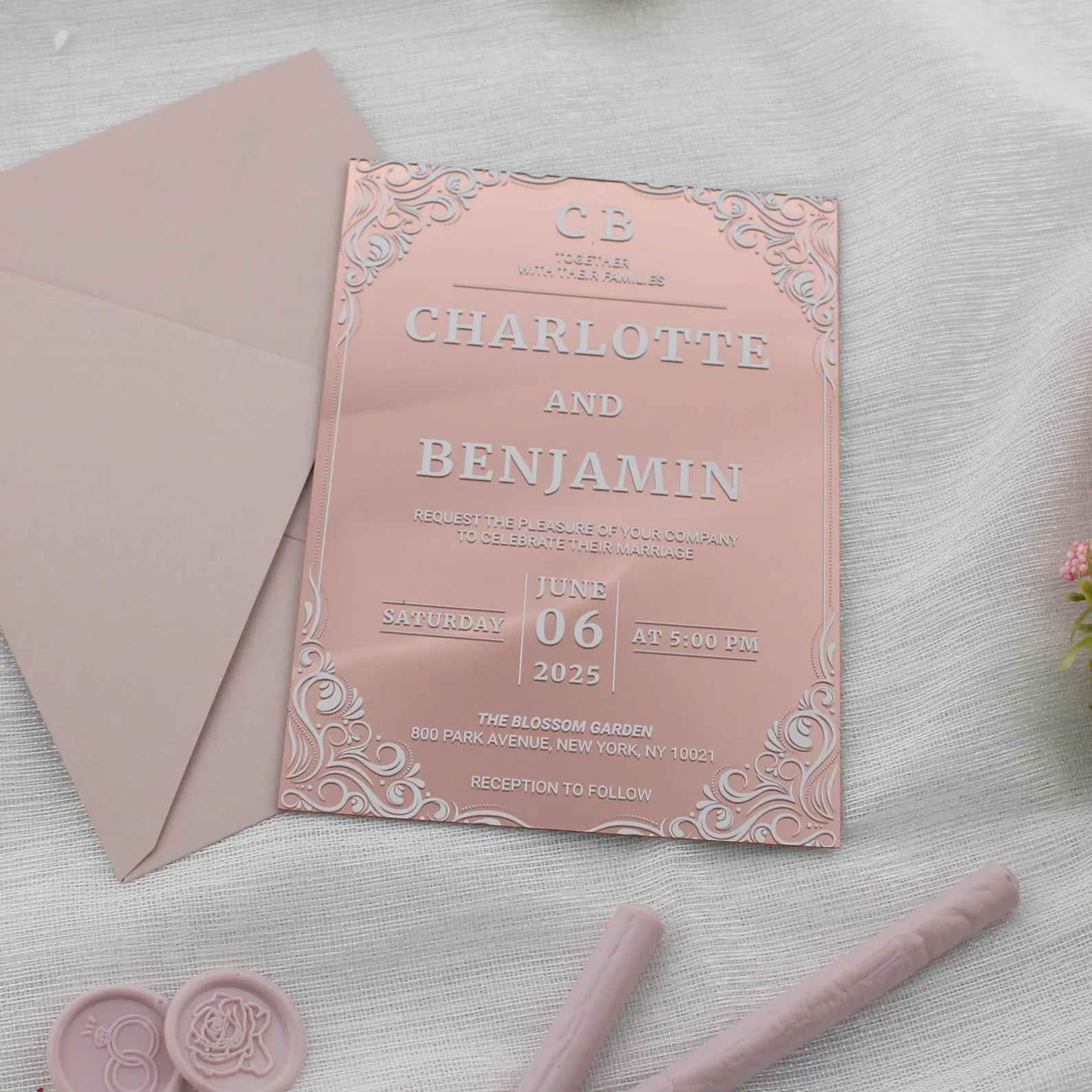 boots and bubbly bridal shower invitations