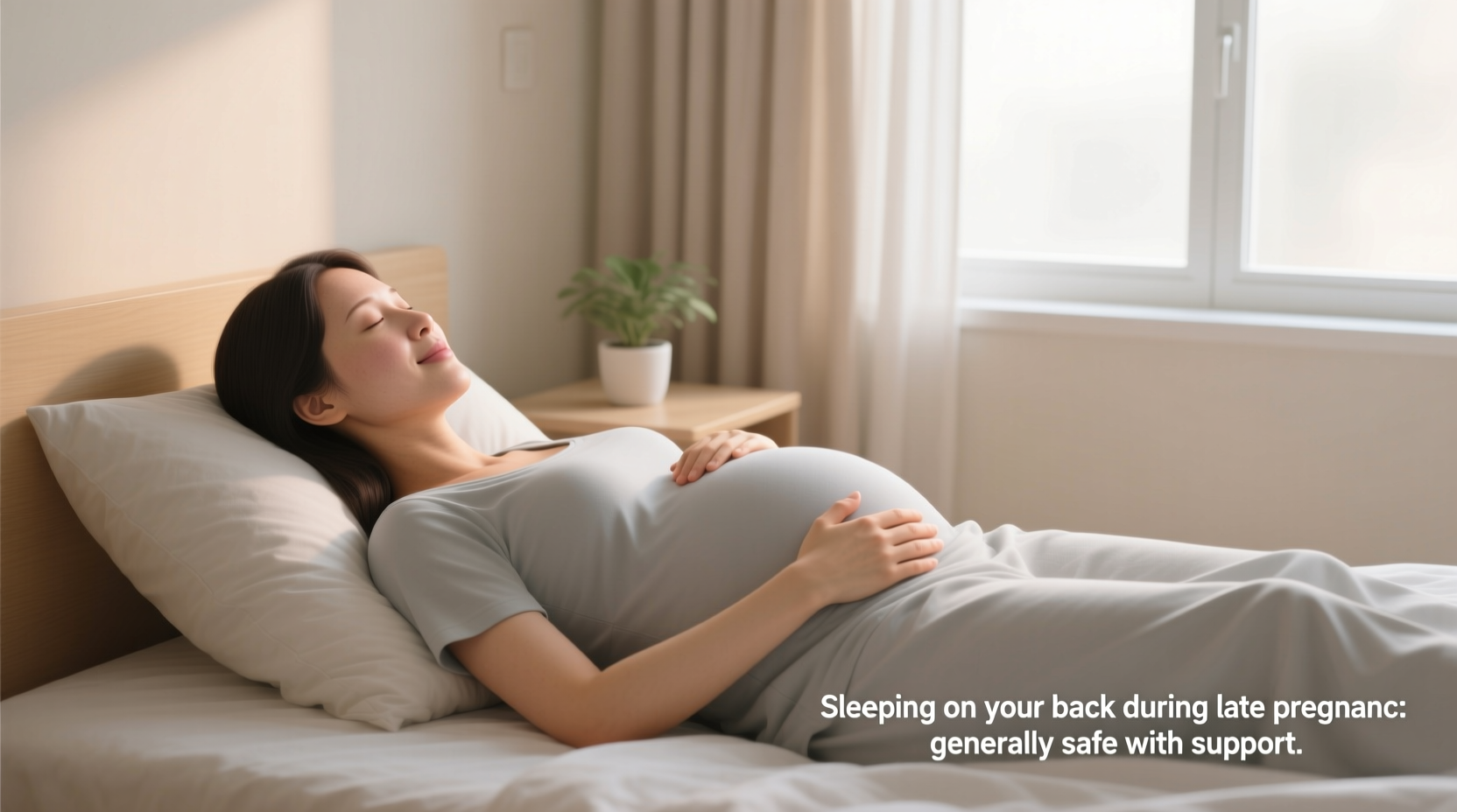 sleeping on your back while pregnant is it safe 2