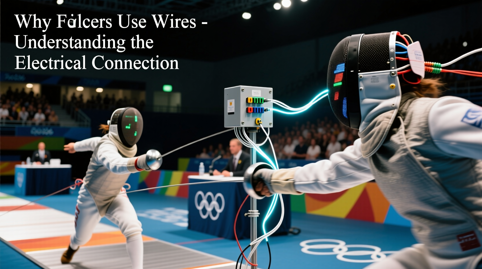 why fencers use wires understanding the electrical connection