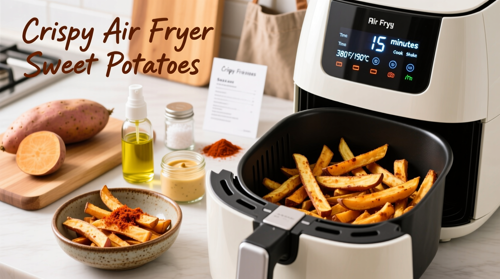how to make sweet potato in air fryer