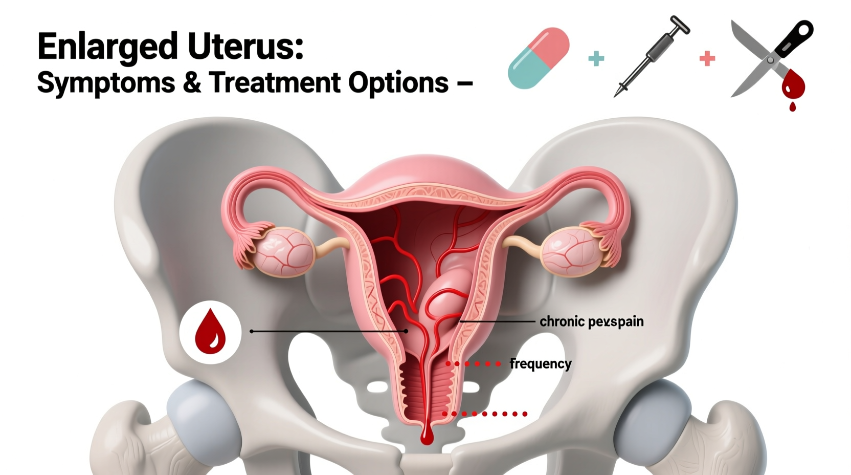 enlarged uterus causes symptoms and treatment options