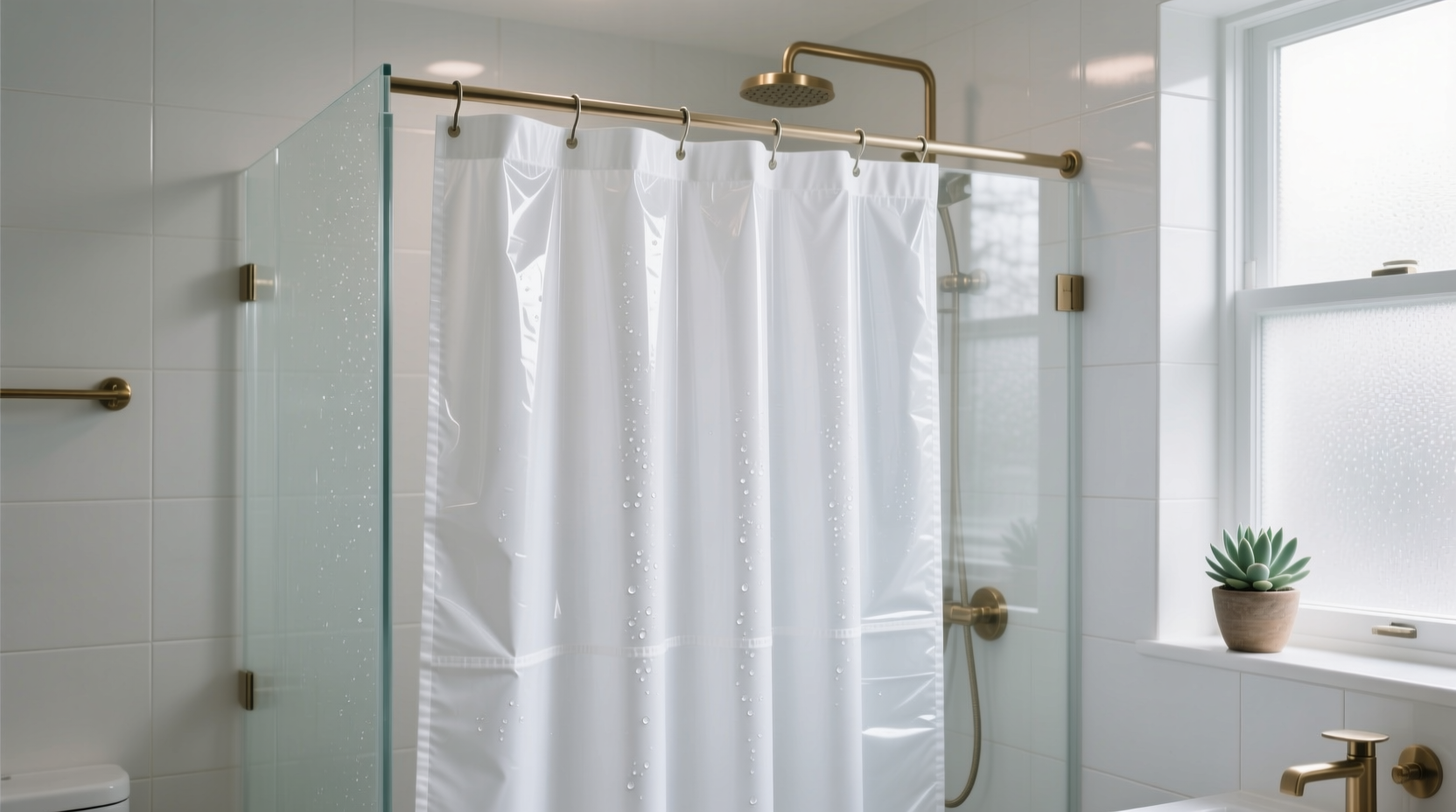 how clean shower curtain liner