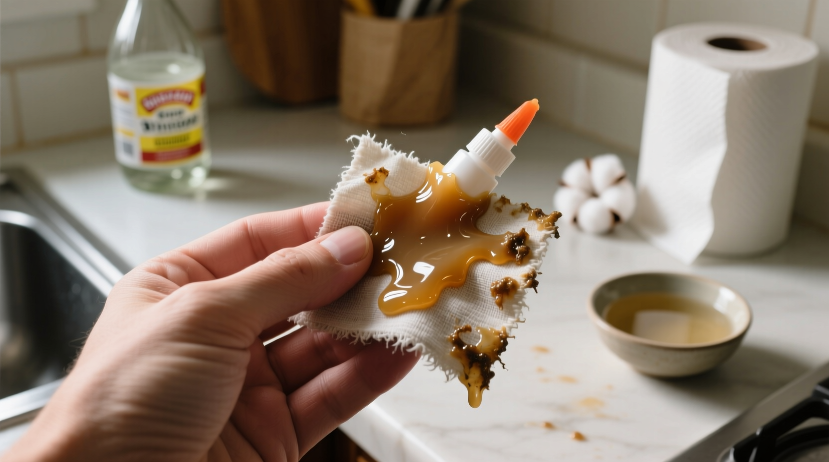 how to remove super glue from practically anything