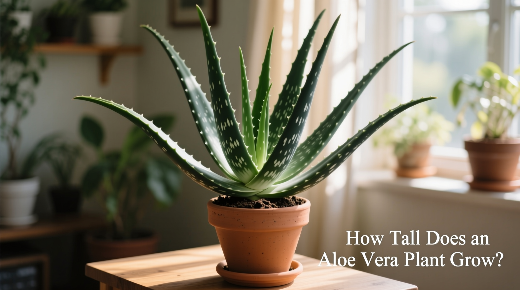 How Tall Does an Aloe Vera Plant Grow?
