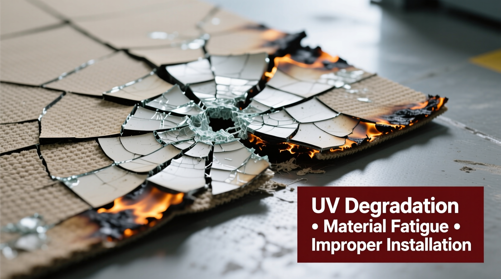 sable mat cracking cause