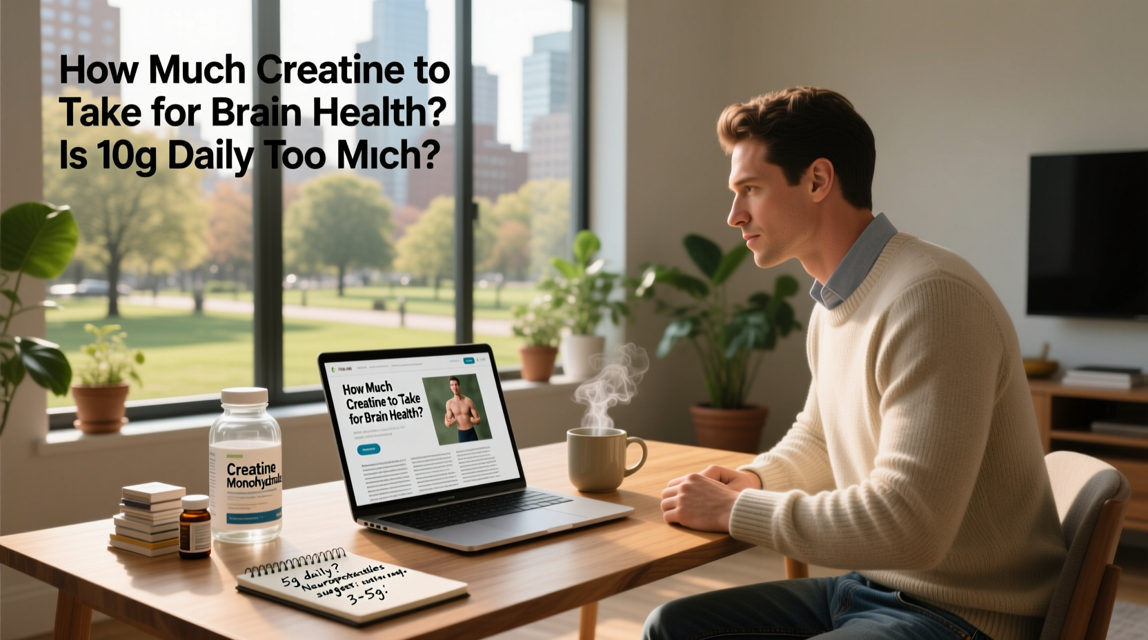 How Much Creatine to Take for Brain Health? A Complete Guide