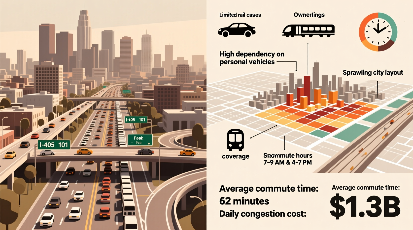 why is la traffic so bad understanding los angeles congestion