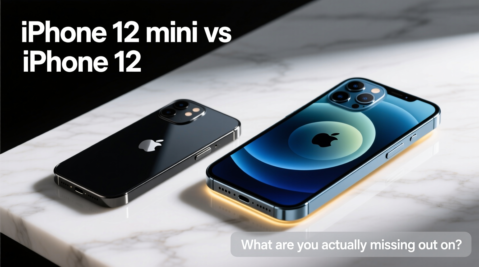 iphone 12 mini vs iphone 12 what are you actually missing out on