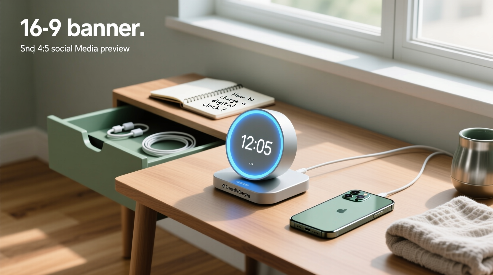 How to Use a Wireless Charger Clock: A Practical Guide