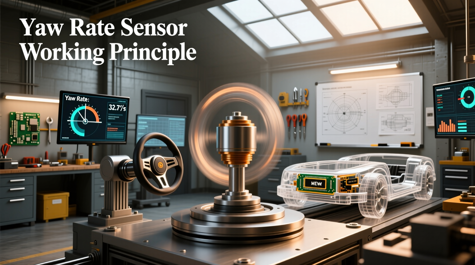 How Does a Yaw Rate Sensor Work? Working Principle & Function