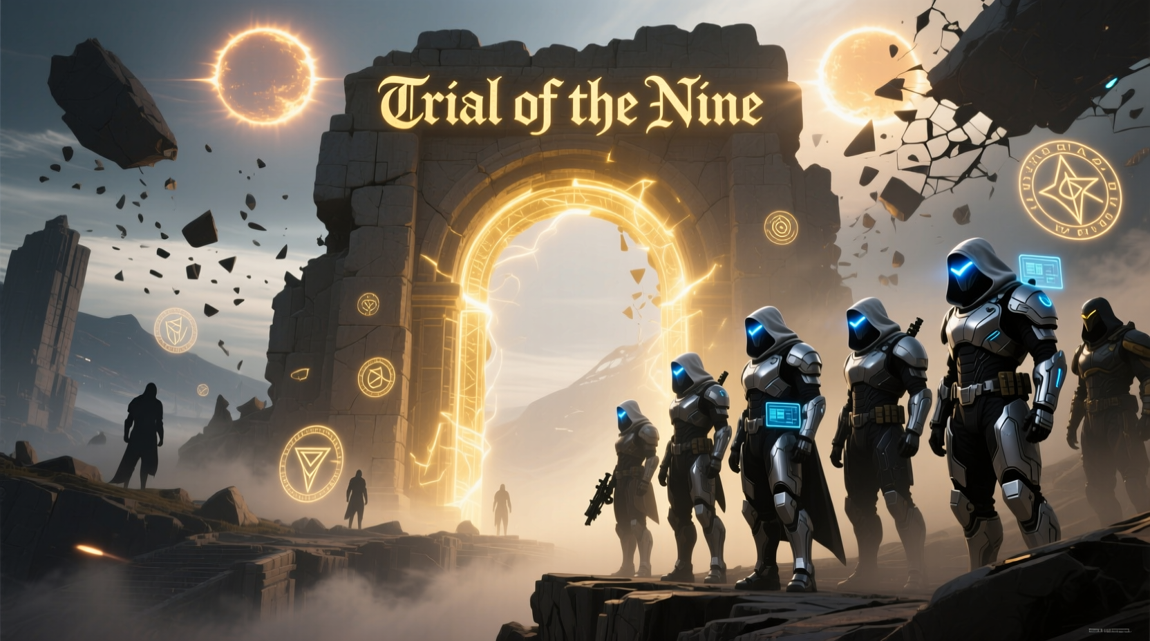 can hunters get into trial of the nine easter egg