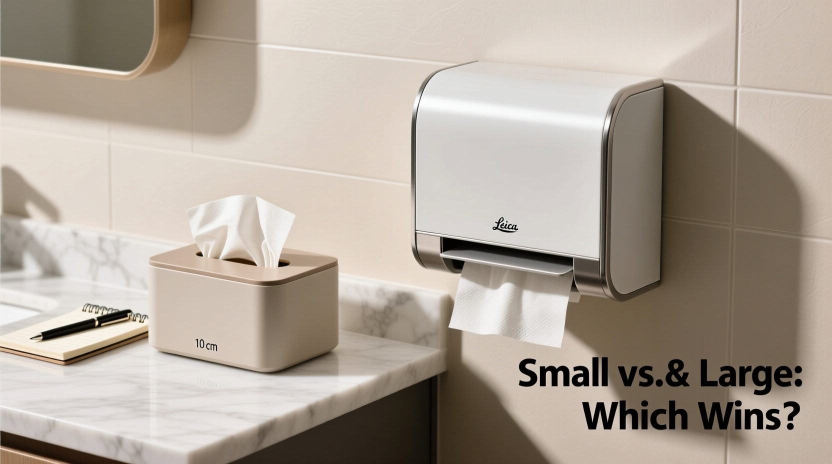 is a small tissue box actually more practical than a large dispenser