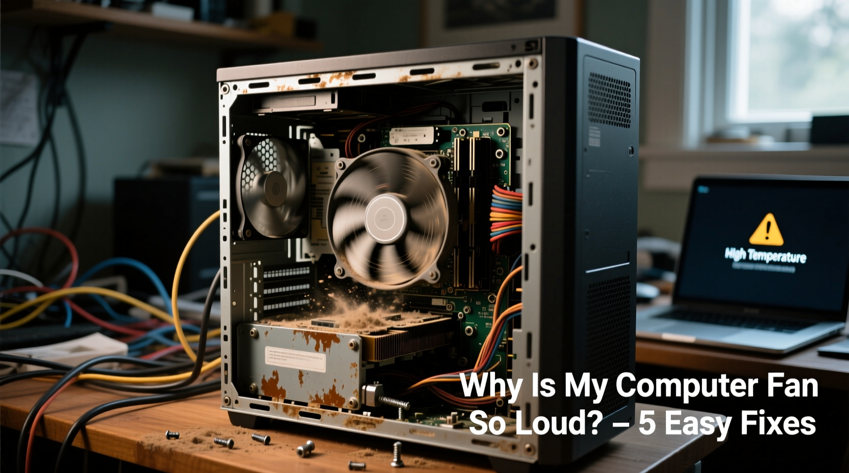 why is my computer fan so loud causes easy fixes