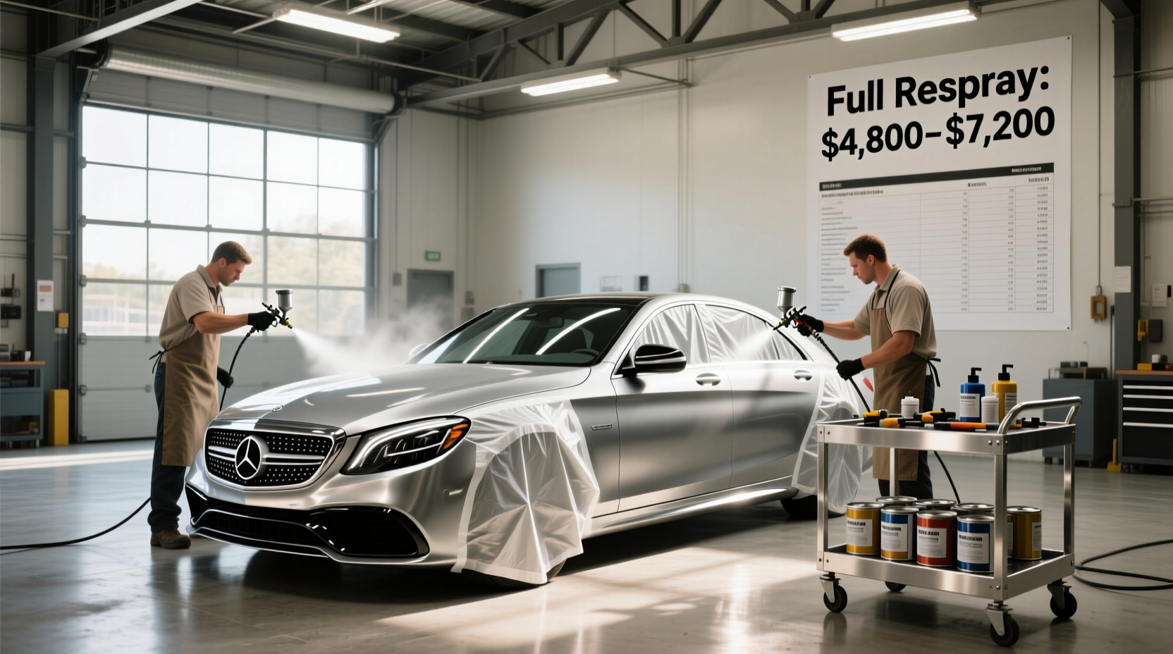 Car Restoration Price: How Much for a Full Respray? Buying Guide