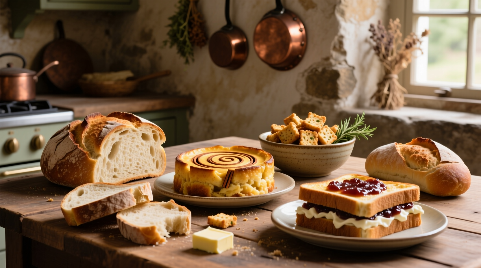 stale bread recipes