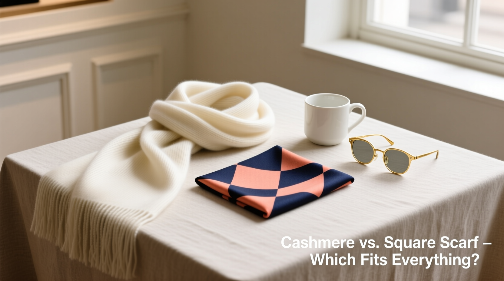 cashmere scarf vs small square scarf which looks better with everything