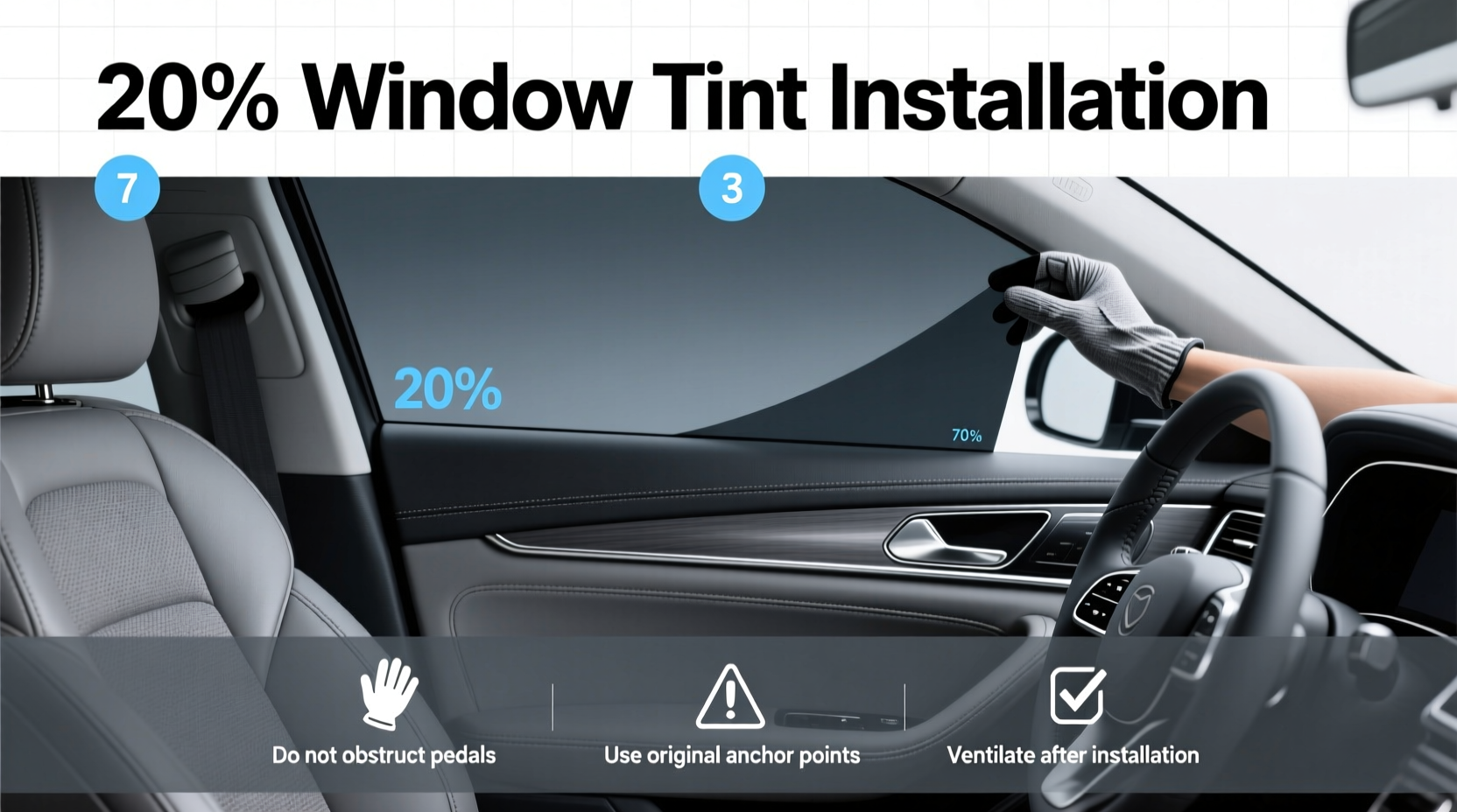 20 Percent Window Tint on Car Buying Guide: How to Choose