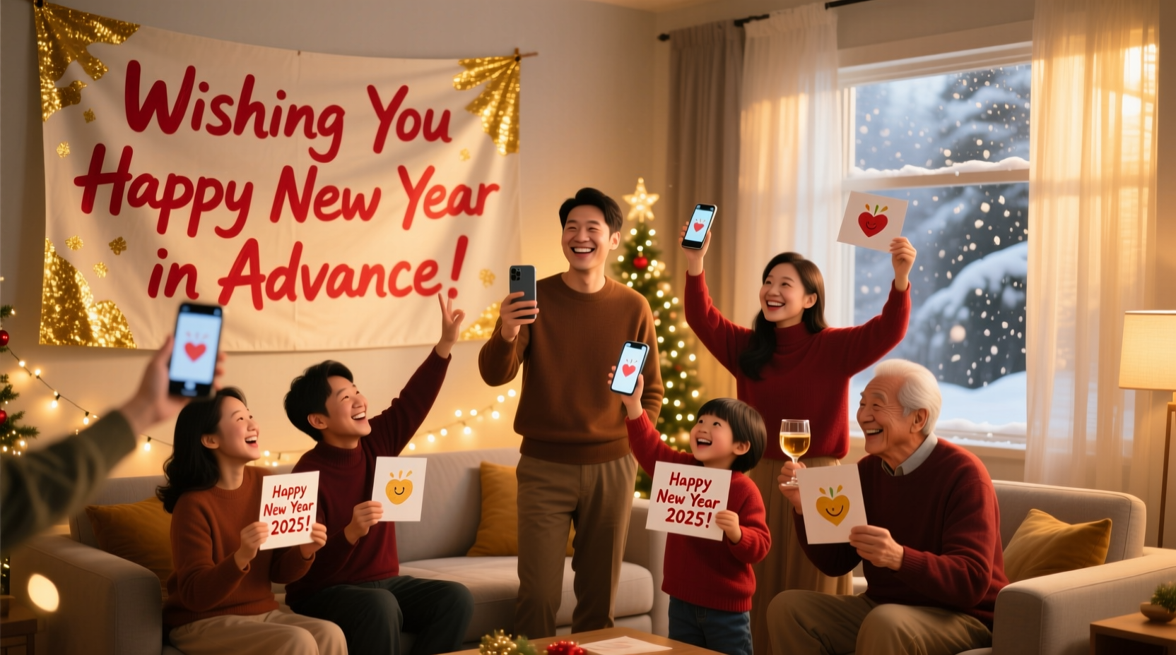 How to Wish Happy New Year in Advance
