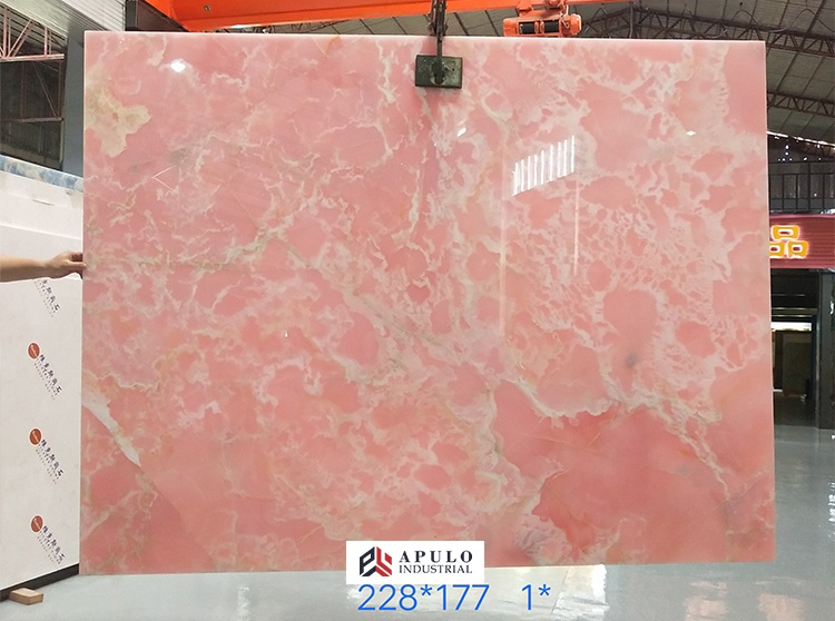 挪威橙色粉红色大理石石板楼梯粉红色石英岩板薄玛瑙巴基斯坦大理石