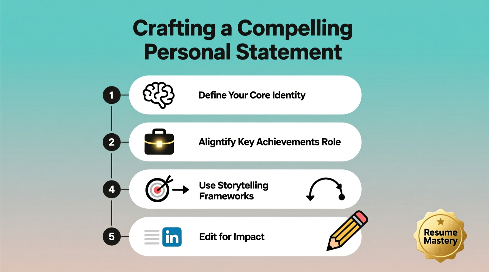 crafting a compelling personal statement on your resume a step by step guide for impactful storytelling