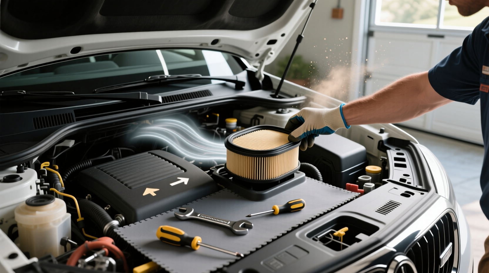 How to Replace a Cabin Air Filter: Airflow Direction Guide