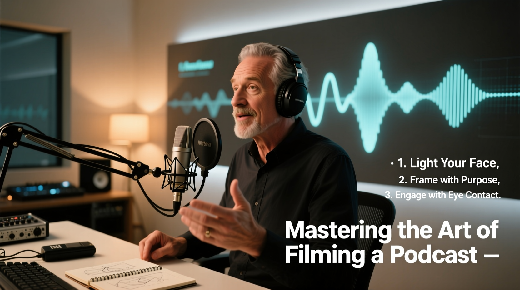 mastering the art of filming a podcast essential tips for creating engaging visual content