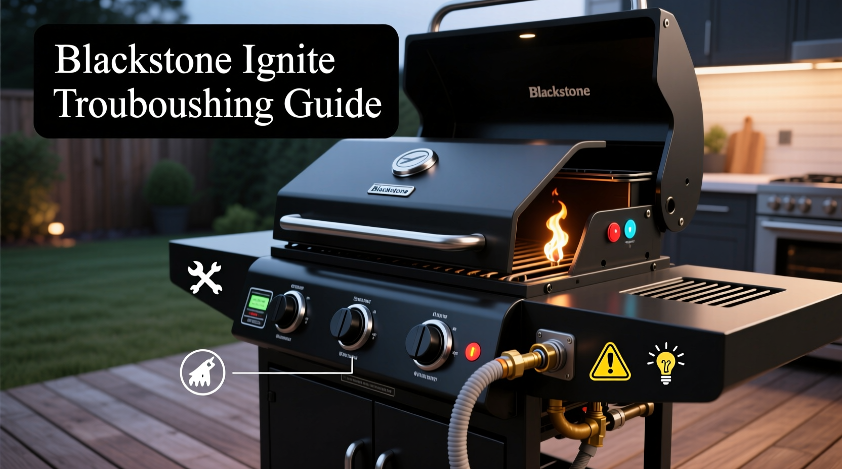 blackstone ignite not working troubleshooting tips solutions