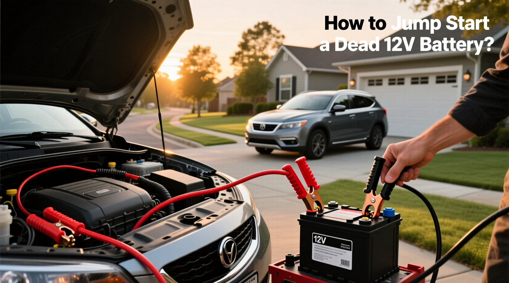 How to choose jumpstart 12v car,How to jump start a dead 12V battery? buying guide