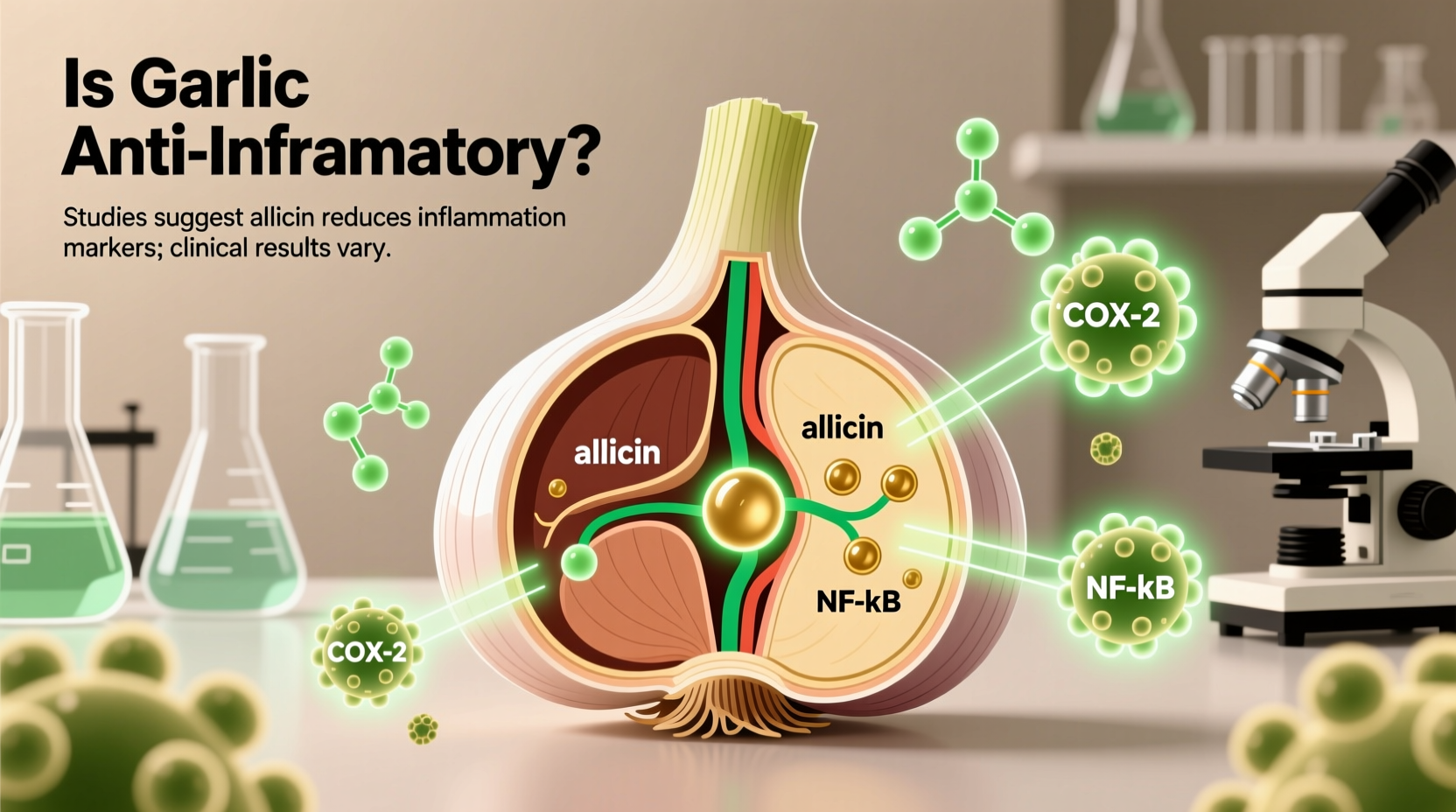 Garlic Anti-Inflammatory Properties: Scientific Evidence