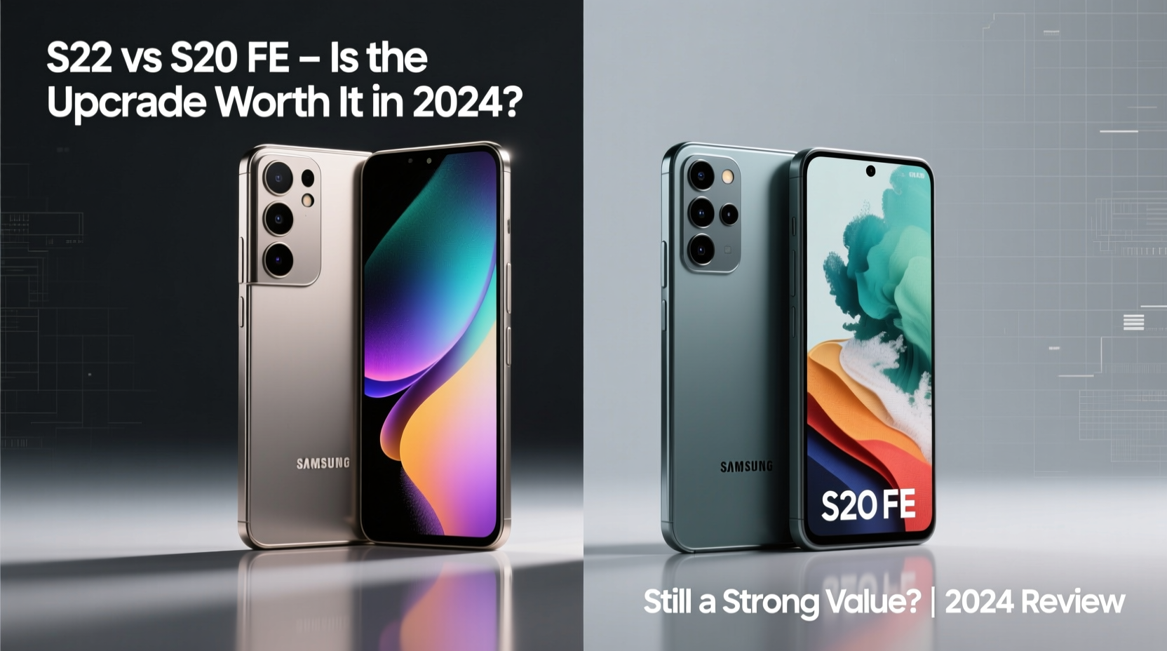 samsung s22 vs s20 fe is the upgrade worth it or is the fe still good in 2024