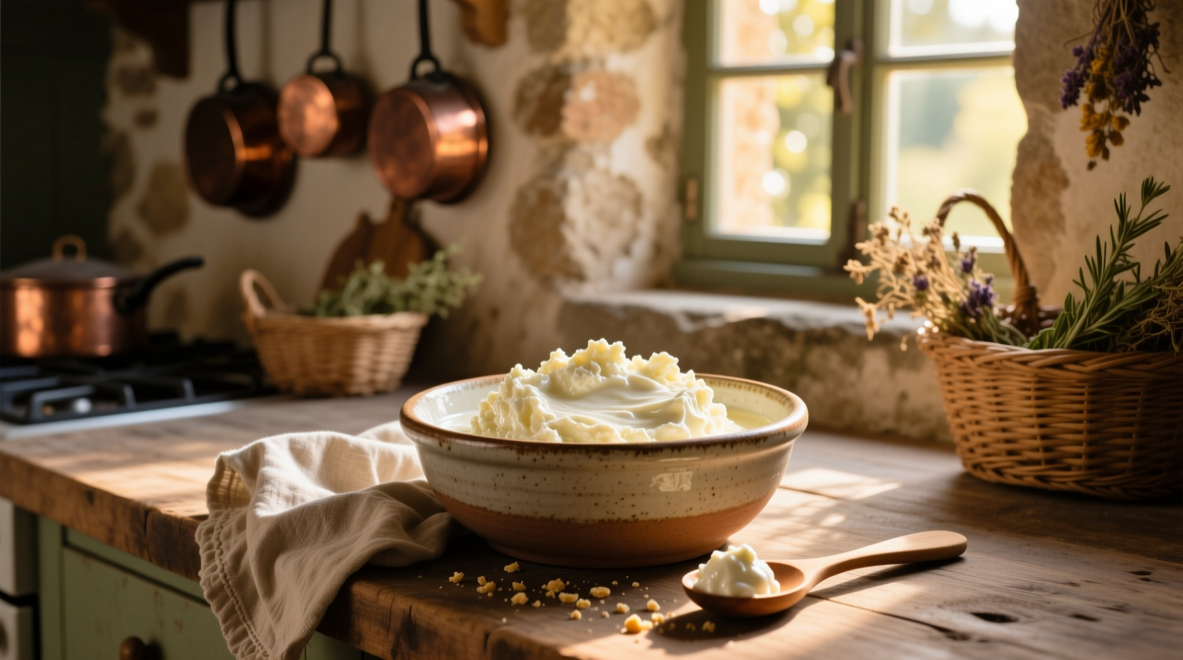homemade ricotta