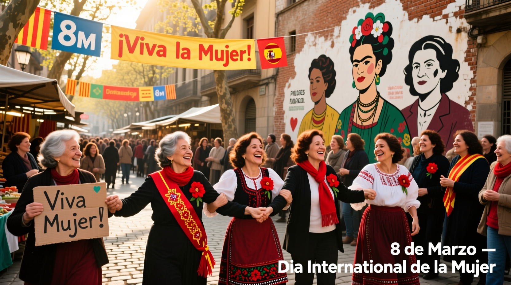 international womens day in spain