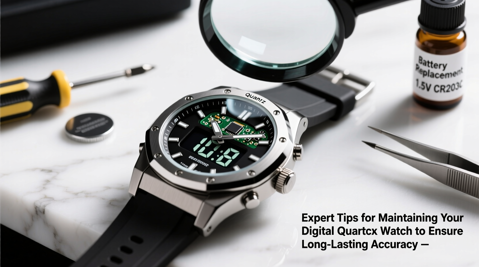 expert tips for maintaining your digital quartz watch to ensure long lasting accuracy