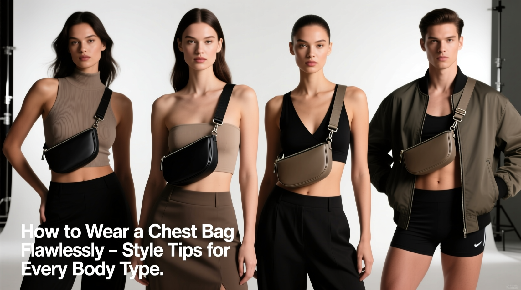 how to wear a chest bag flawlessly style tips tailored to every body type