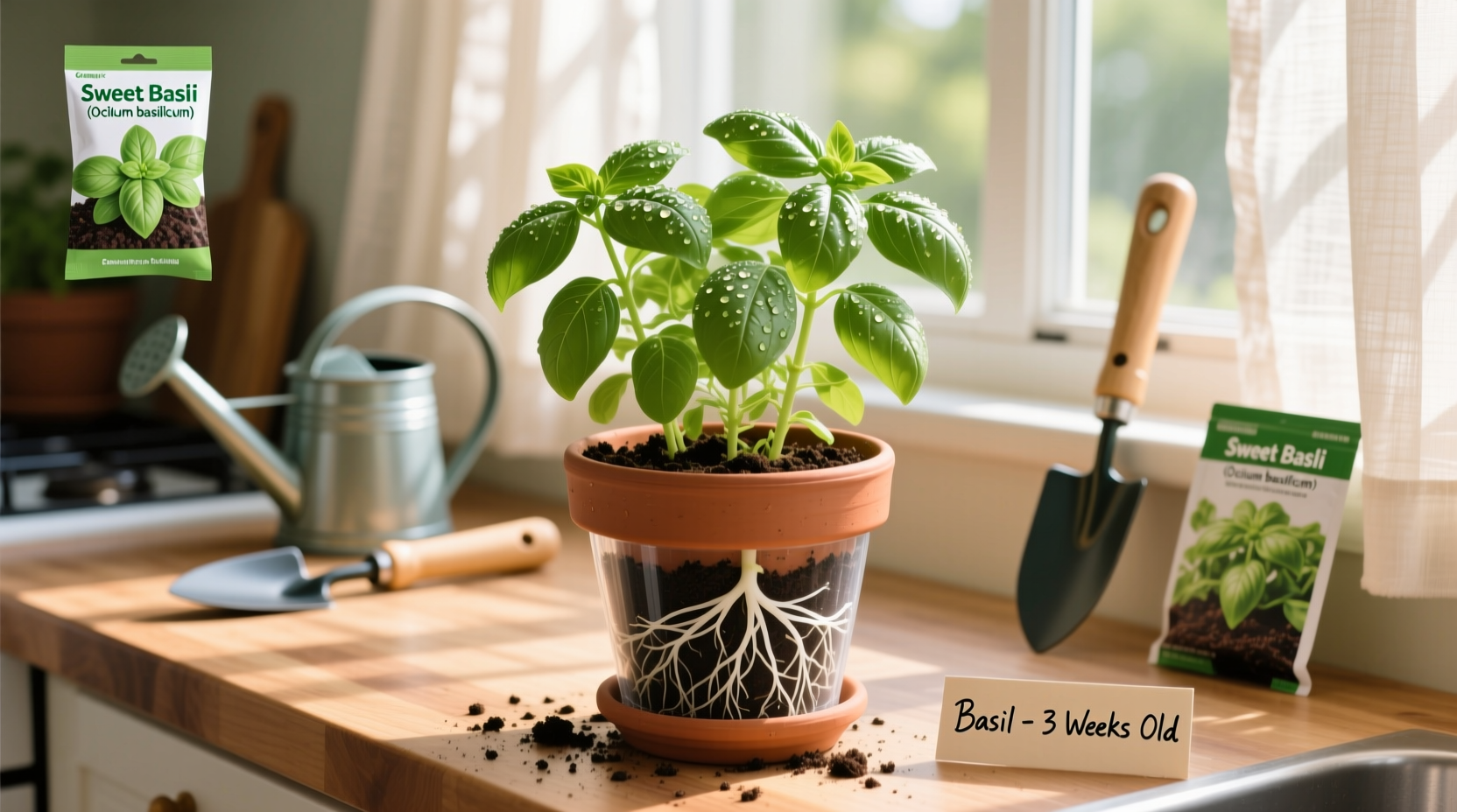 how to grow basil plant