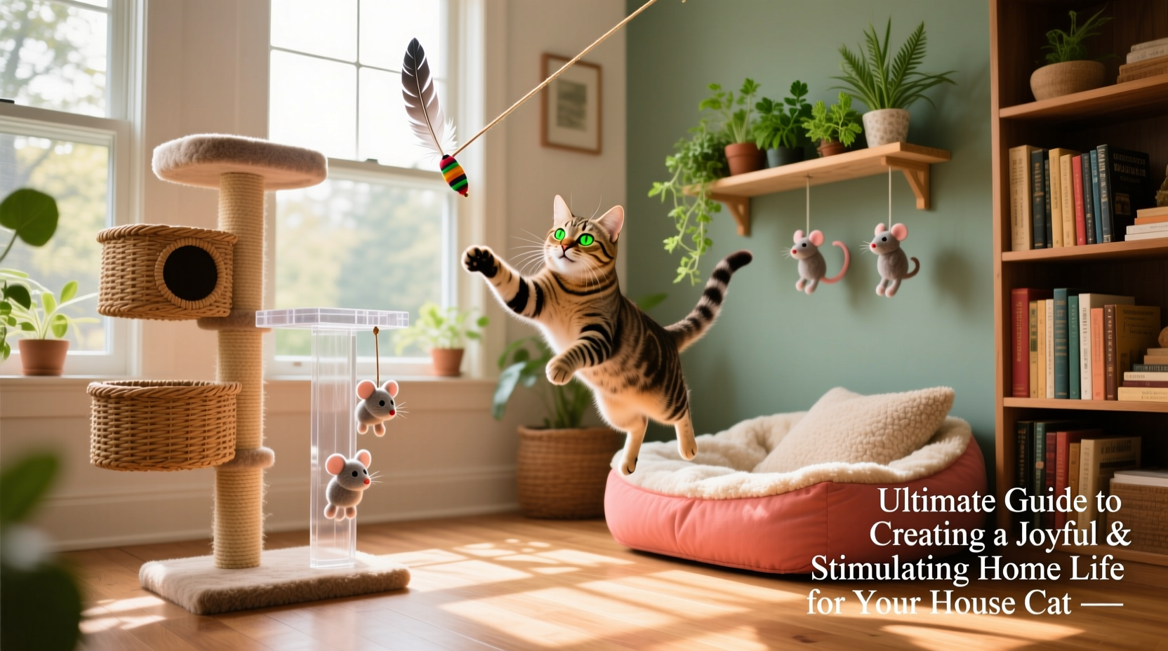 ultimate guide to creating a joyful and stimulating home life for your house cat