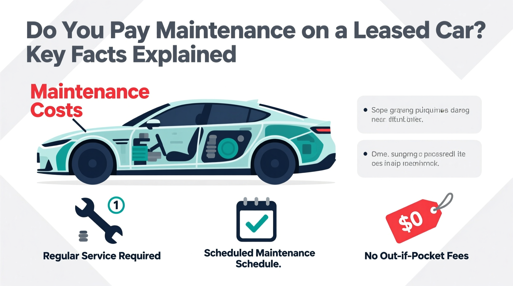 do you pay maintenance on a leased car