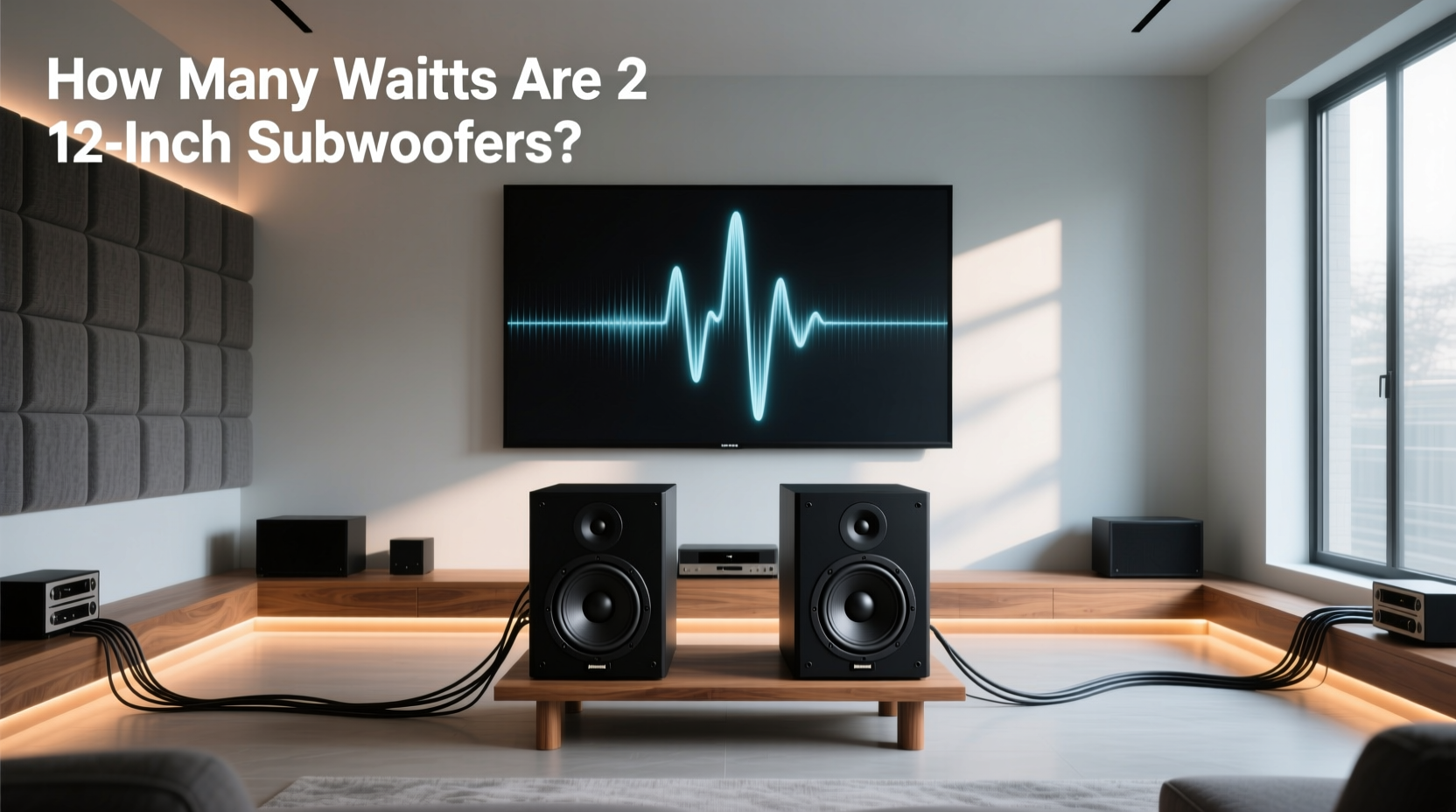 2 12s subwoofers wattage setup guide