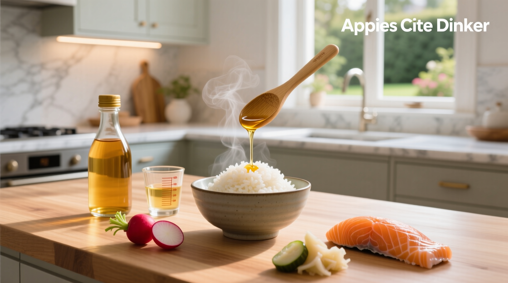 apple cider vinegar for sushi rice