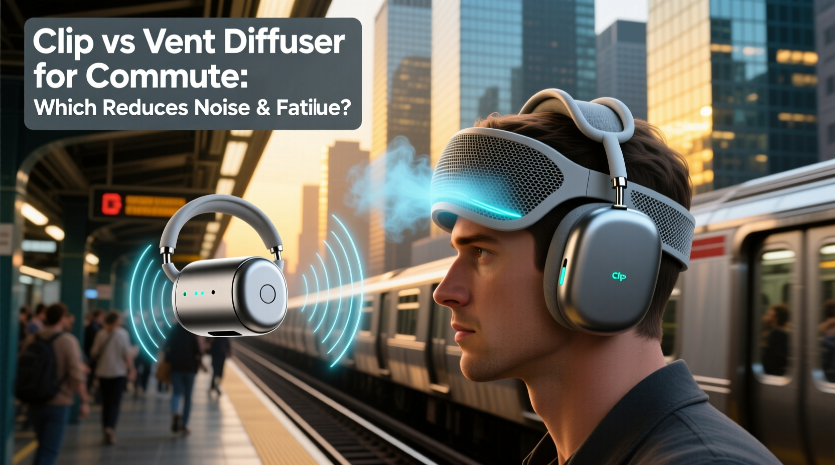 clip vs vent diffuser commute