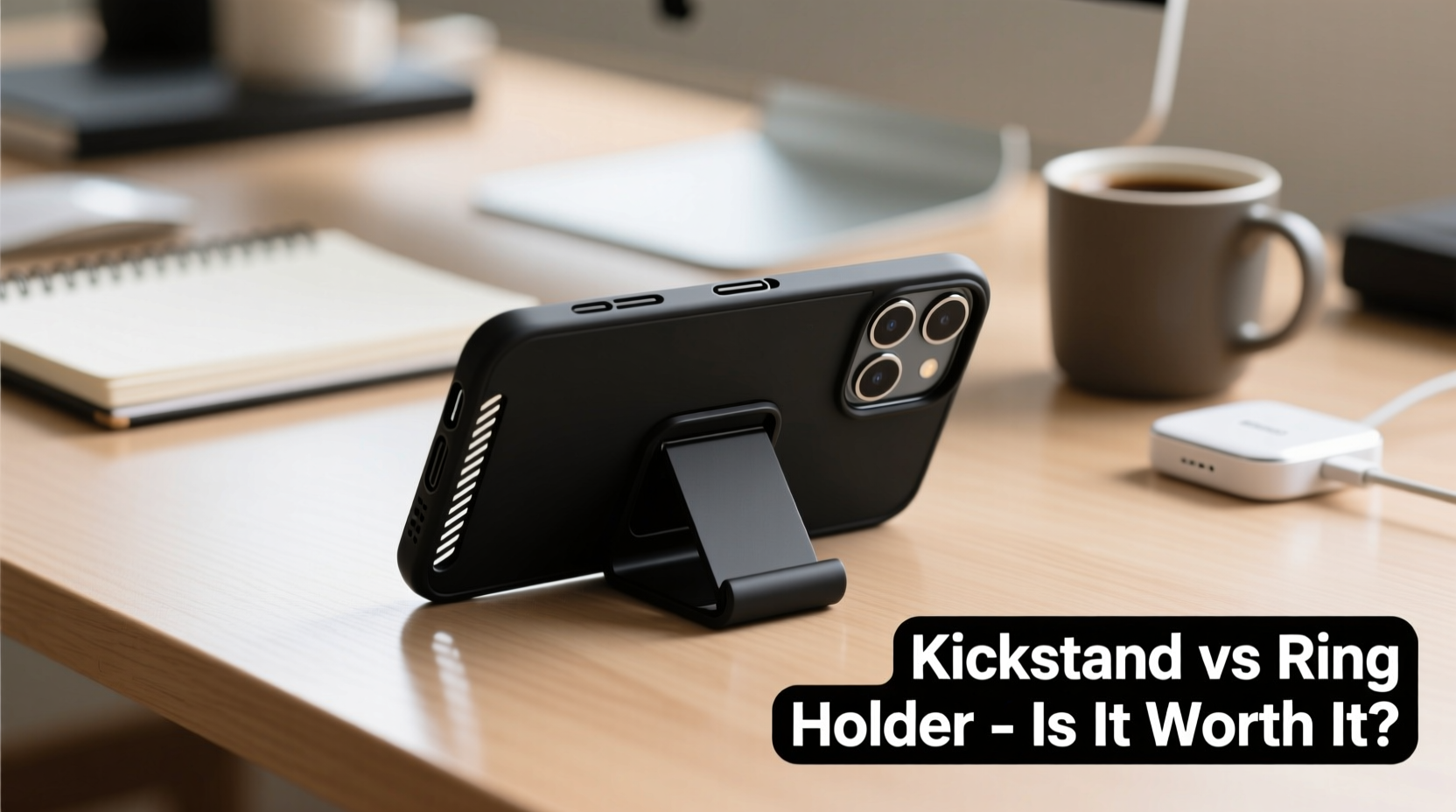 iphone case is a kickstand really better than a ring holder or is it just hype