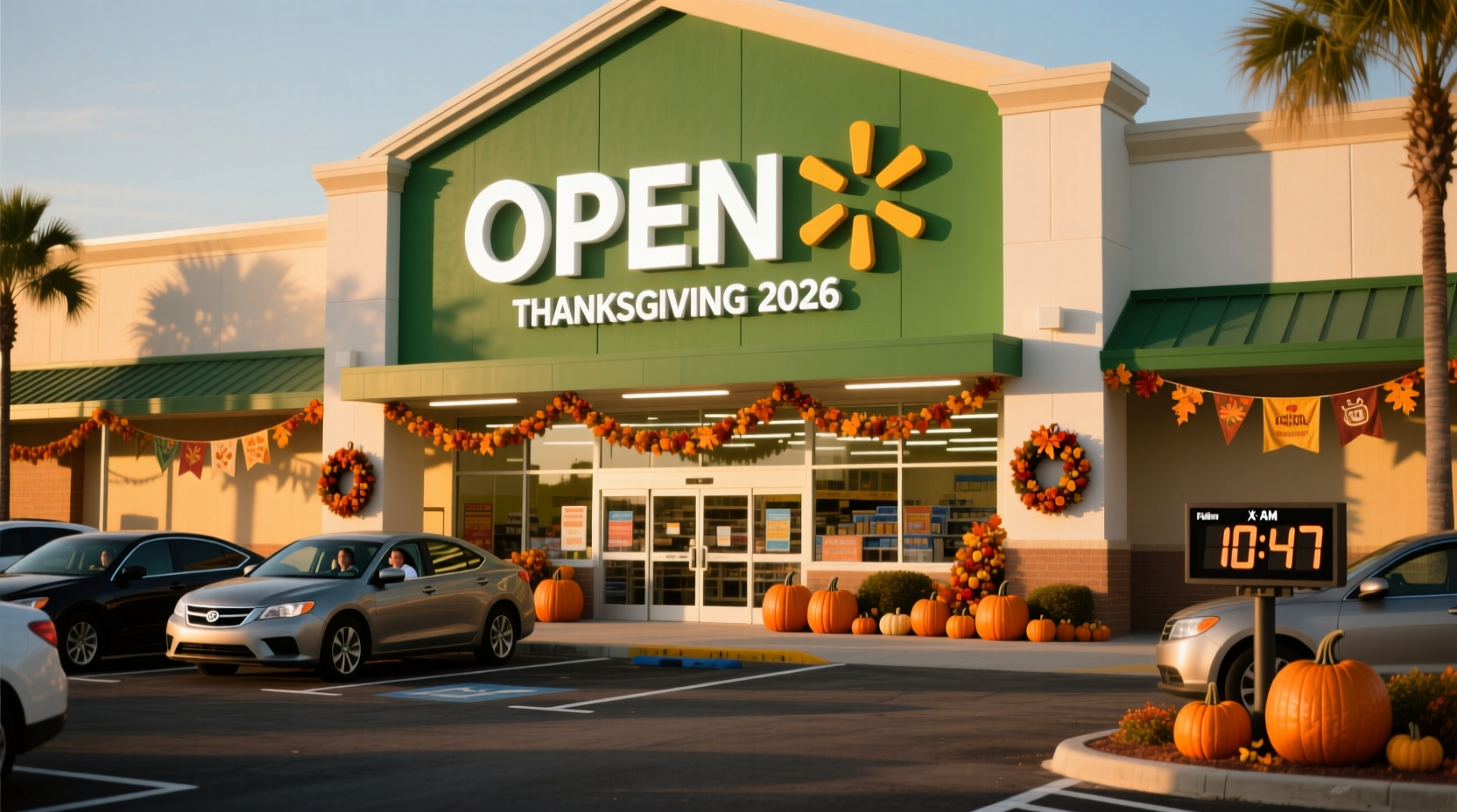 is walmart open on thanksgiving 2026 florida