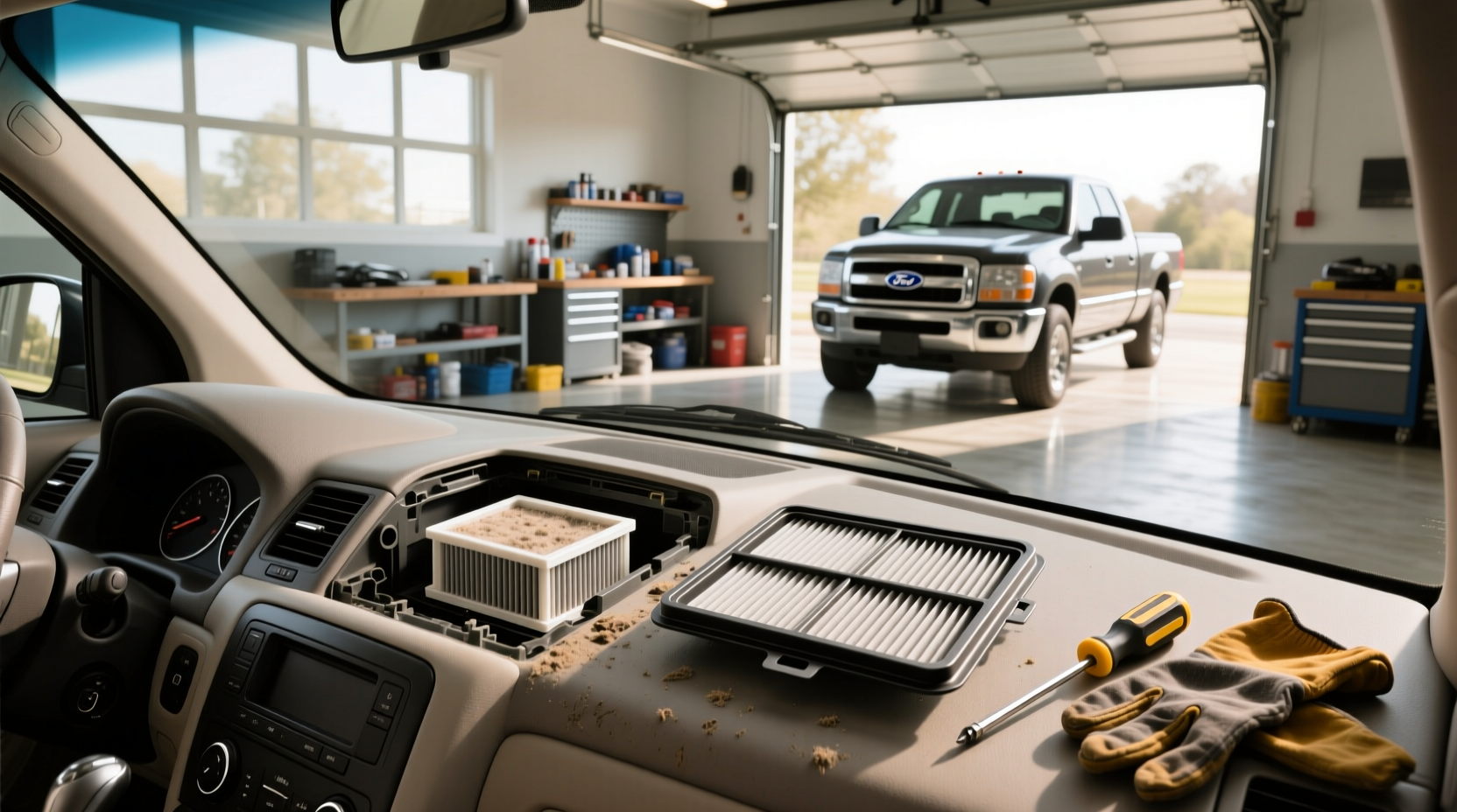 2004 ford ranger cabin air filter does it have one 