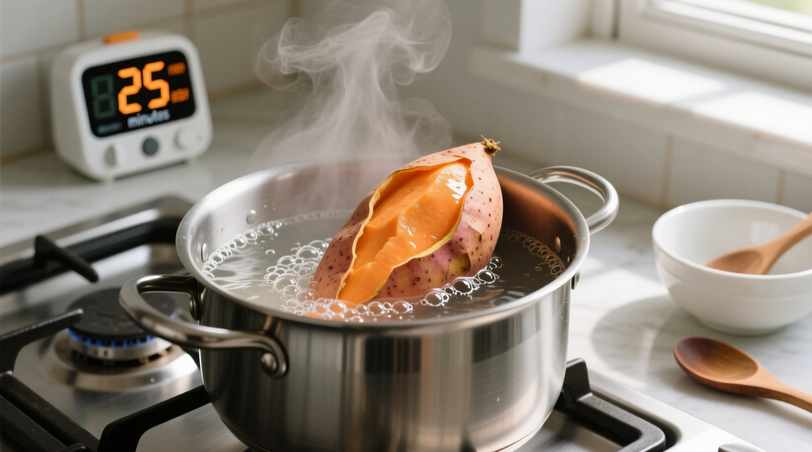 Sweet Potato Boiling Time: 20-50 Minutes (Exact Guide)