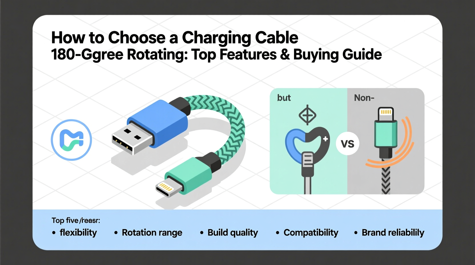 How to Choose a Charging Cable 180 Degree Rotating: Top Features ...